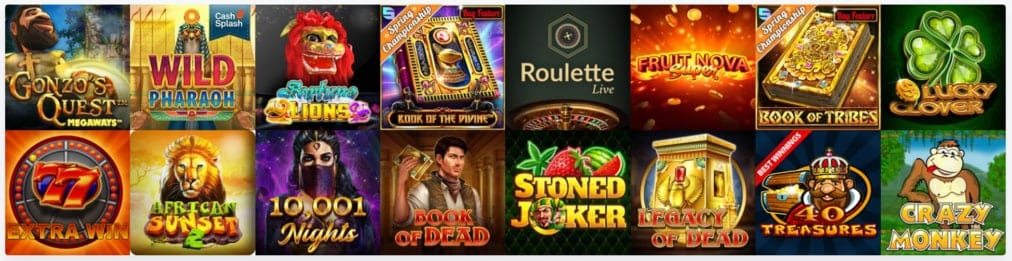 Vulkan Vegas games