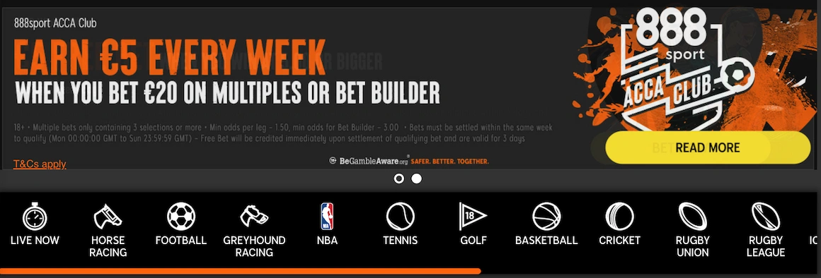 888 casino sportsbook