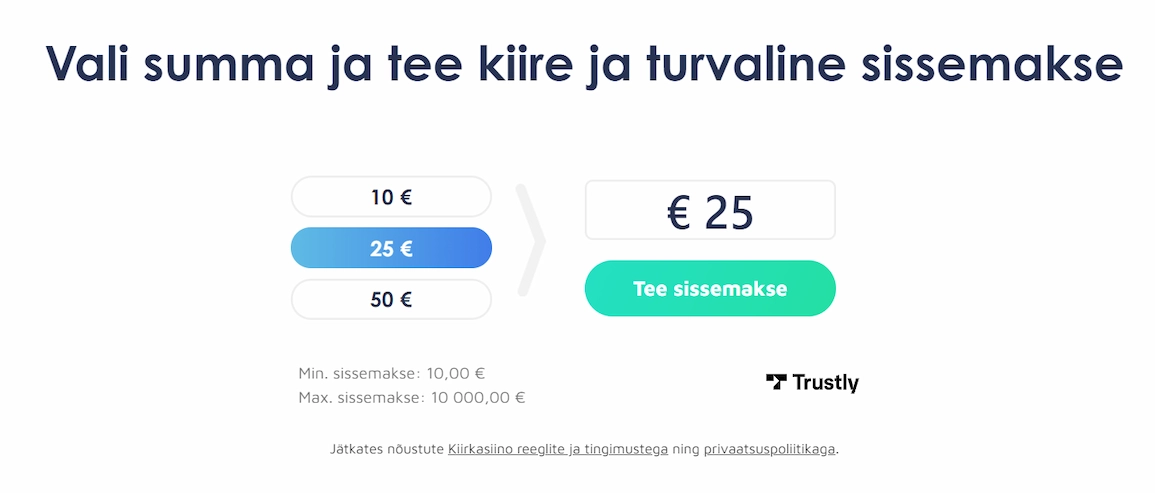 Kuidas Kiirkasiinos registreeruda