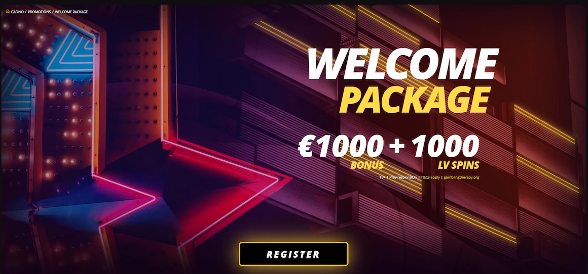 Welcome Bonus LVBET