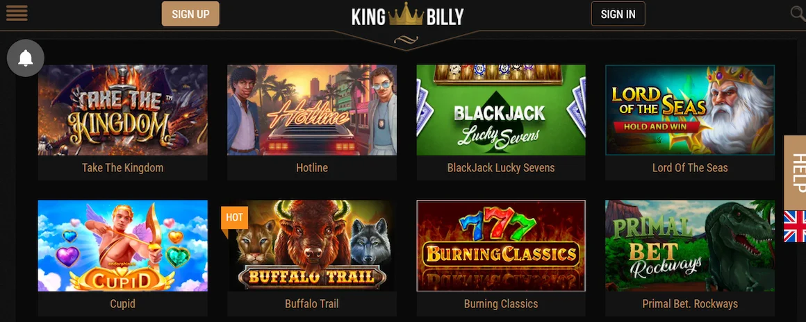 Kingbilly игр
