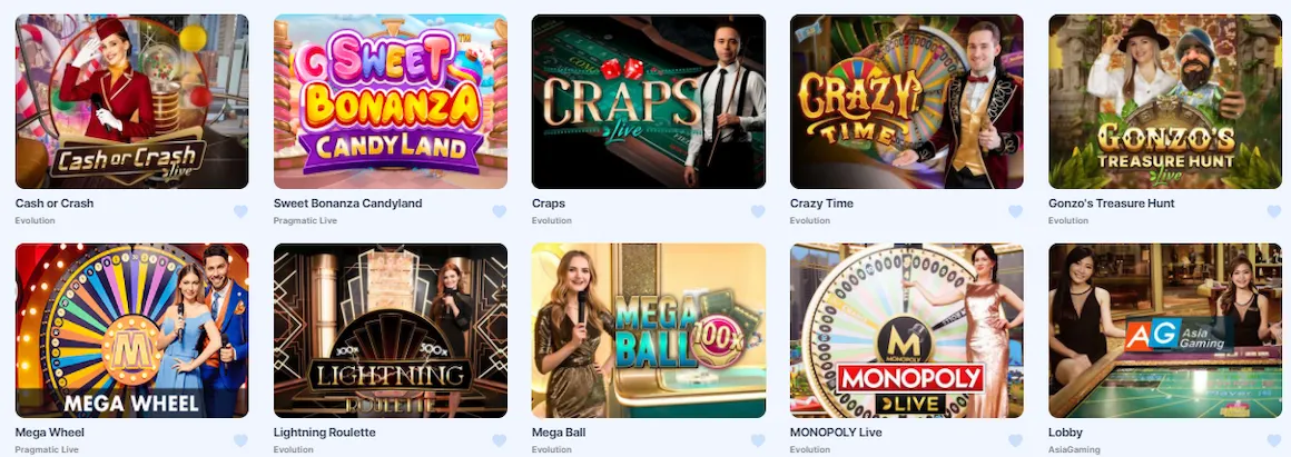 Ice casino live casino