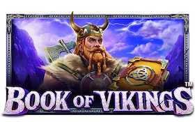 Book of Vikings slot logo