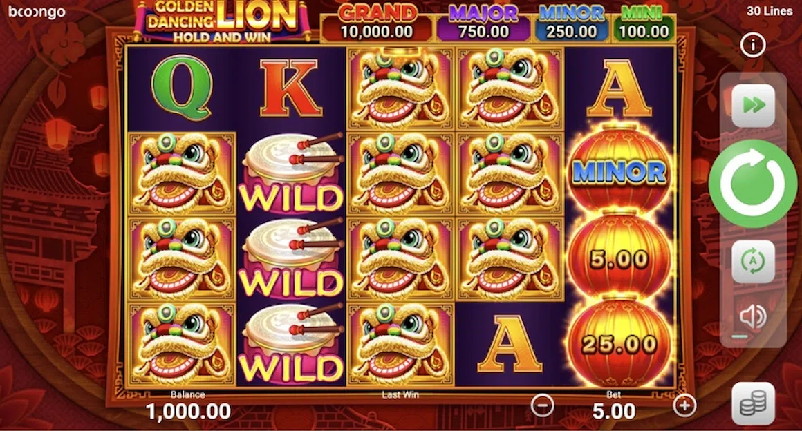 Golden Dancing Lion slot