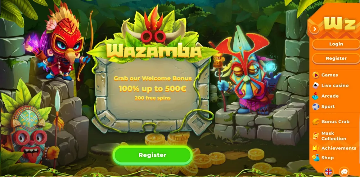 Wazamba kazino