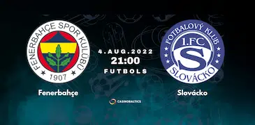 Fenerbahçe – Slovácko futbola spēles prognoze 4. augustā
