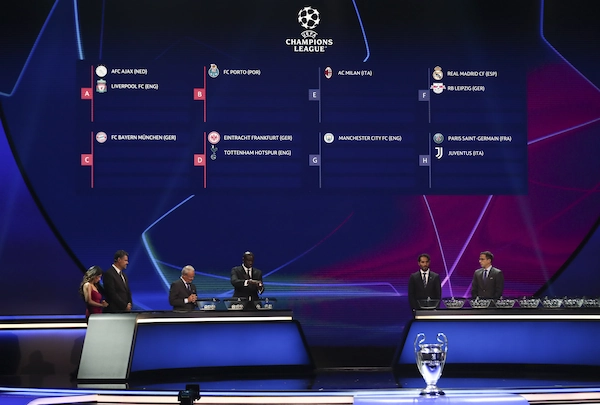 UEFA Čempionu Līga 2022/2023: Grupu Izloze
