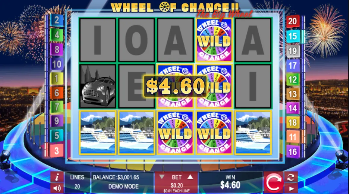 Wheel of chance II slotikad