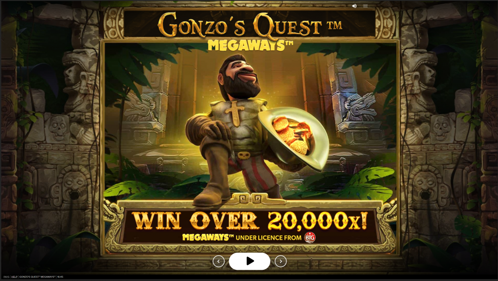Gonzo’s Quest Megaways game