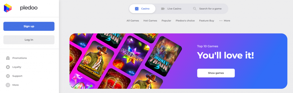 Pledoo mane page