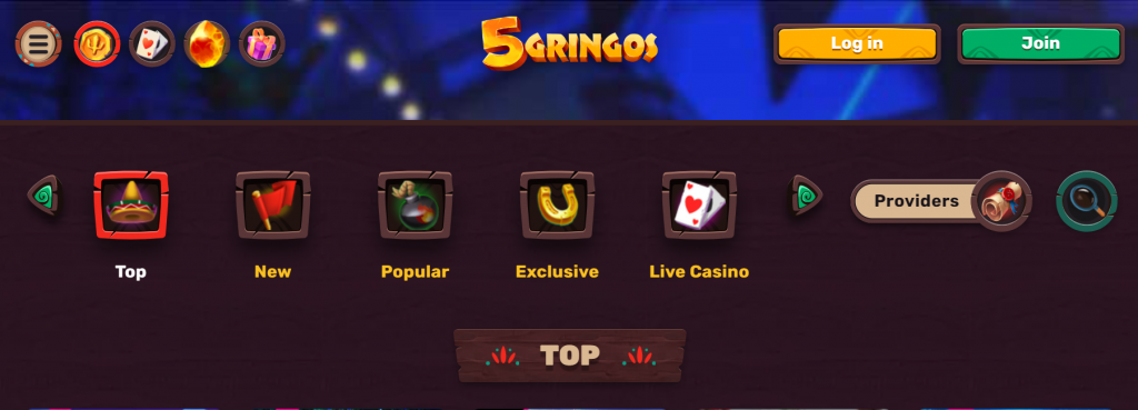 5Gringos mane page