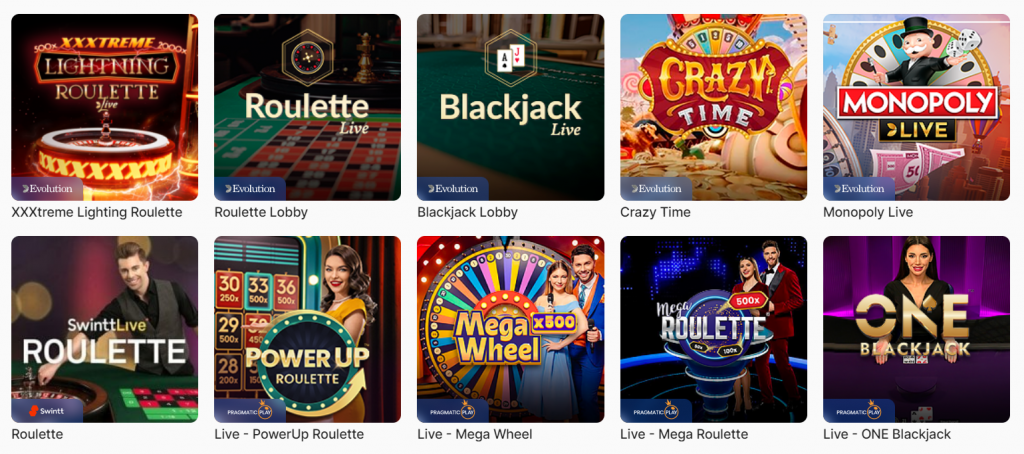 Ice casino live casino