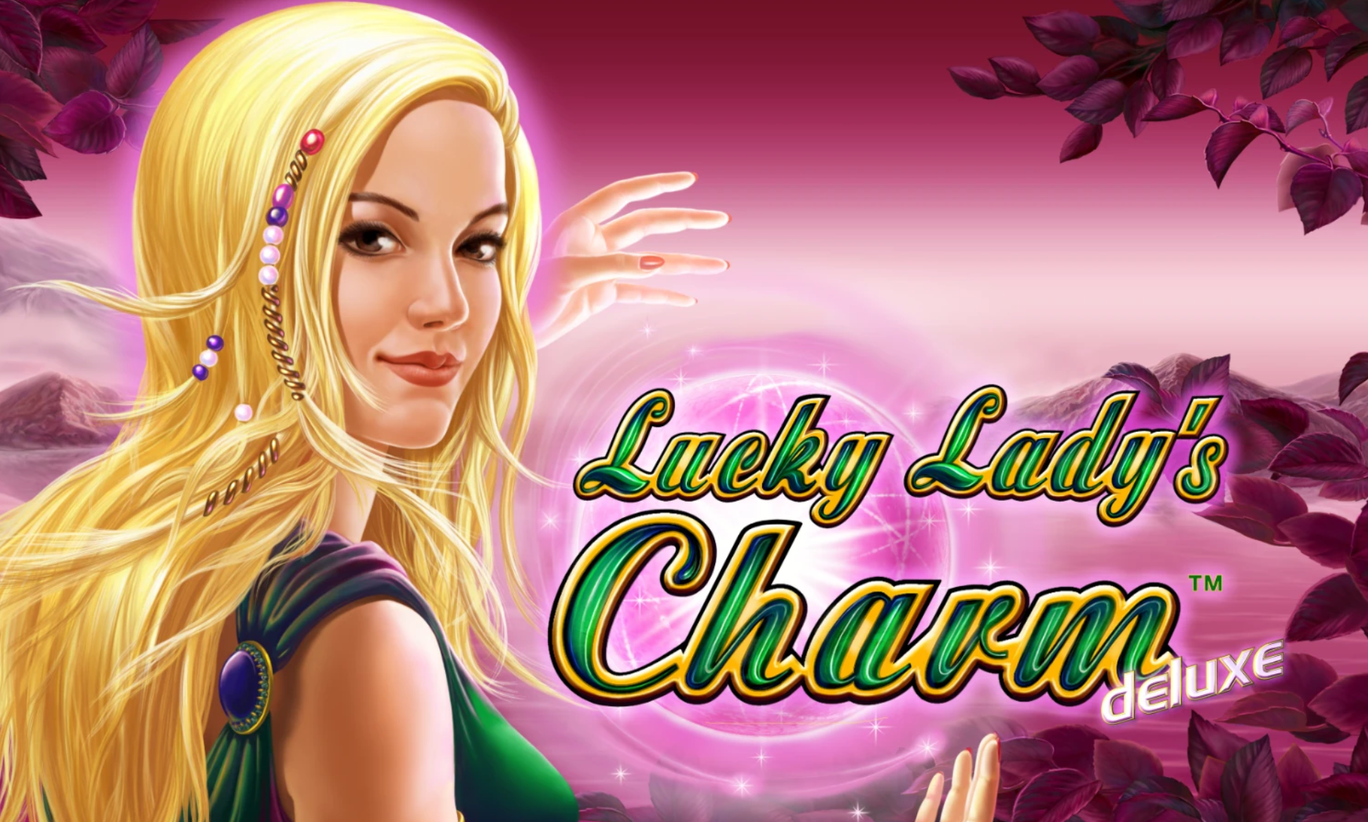Lucky lady's charm deluxe slot