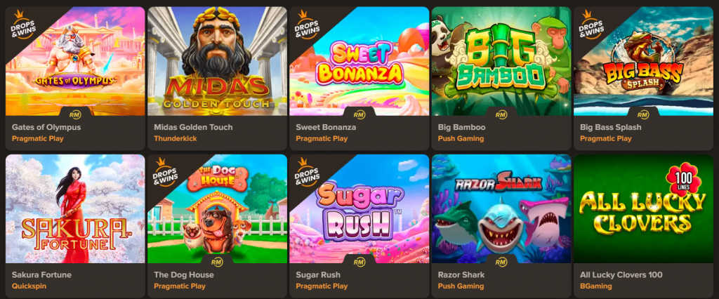 SOL casino games