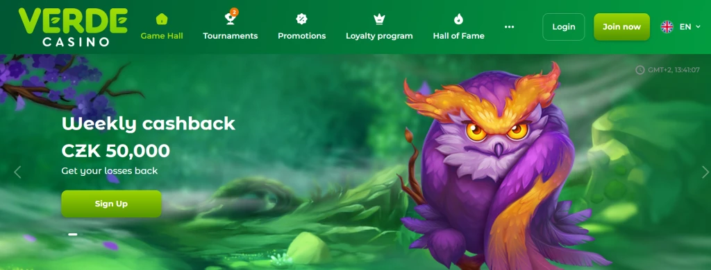 verde casino mane page