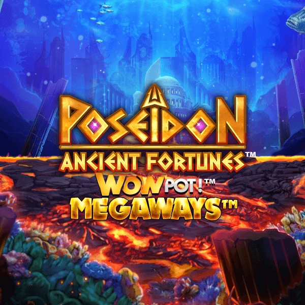 Ancient Fortunes Poseidon WowPot Megaways Image Logo image for Ancient fortunes poseidon wowpot megaways Image